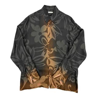 Dries Van Noten Floral Print Button-Up Shirt