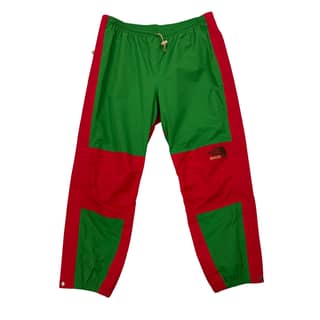 NORTH FACE X GUCCI Nylon Pants Green/Red