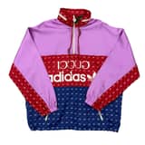 Gucci x Adidas 22AW Half ZIp Windbreaker