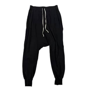 Rick Owens DrkShdw Drawstring Cropped Pants Black