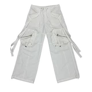 Nache White Cargo Pants