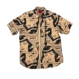 SUPREME Graphic Print Short Sleeve Shirt