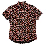 RAF SIMONS Floral Short Sleeve Shirt
