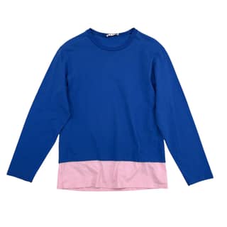 MARNI Blue and Pink Long Sleeve T-Shirt