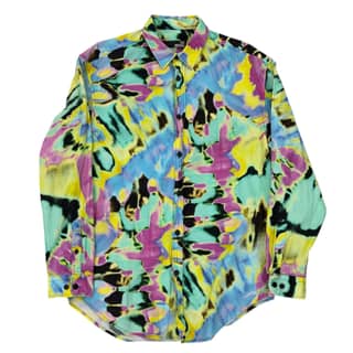 LOVE MOSCHINO Colorful Tie-Dye Shirt