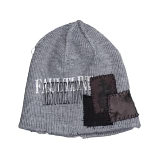 Resurrection13 Patch Work Beanie Grey