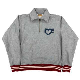 HUMAN MADE Quarter Zip Sweatshirt