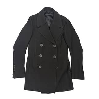 RICK OWENS Double Breasted Coat