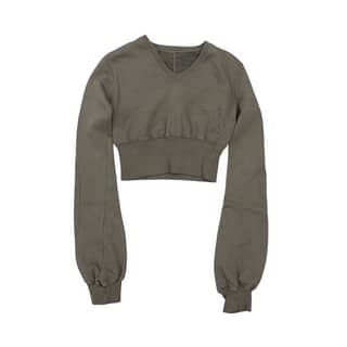 RICK OWENS Cropped Sweatshirt
