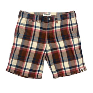 BAPE Plaid Shorts
