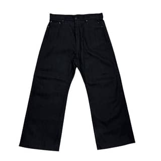 RICK OWENS Wide Leg Selvedge Denim