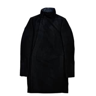 RICK OWENS Side Button Long Coat