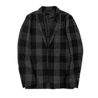 RICK OWENS Plaid Blazer