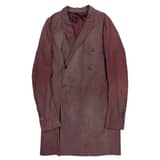 RICK OWENS Double-Breasted Coat
