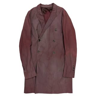RICK OWENS Double-Breasted Coat