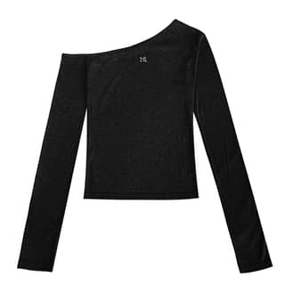 홀리 심볼 스파클 오프숄더 _ 블랙