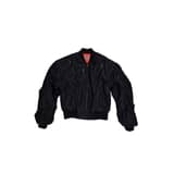 SHELL Bomber Jacket Black