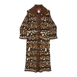 KENZO Leopard Print Cardigan