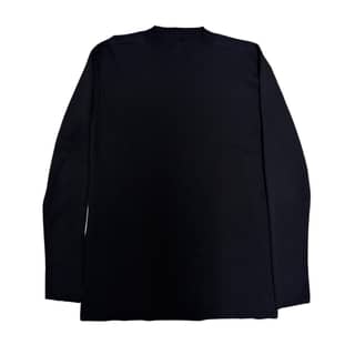 RICK OWENS Black Long Sleeve Shirt