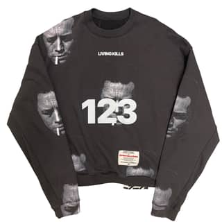 RIVINGTON roi REBELS Living Kills Sweatshirt