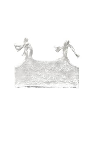 LACE LAYERED BUSTIER_WHITE