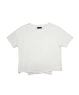 ASYMMETRIC T-SHIRT_WH