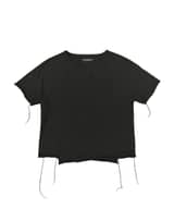 ASYMMETRIC T-SHIRT_BK
