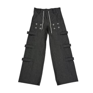 Bondage Pants Black