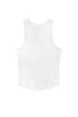 ESSENTIAL DANCER CROP TANK TOP_WHITE