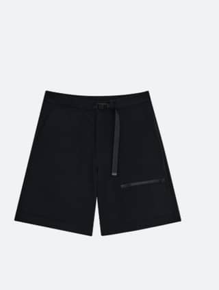 PATCH POCKET SHORTS [BLACK]