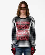 NPC Distressed Stripe Long Sleeve