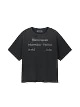 COTTON MATTHAUS T-SHIRT (BLACK)