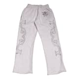 Crystal scale pants (White Melange)