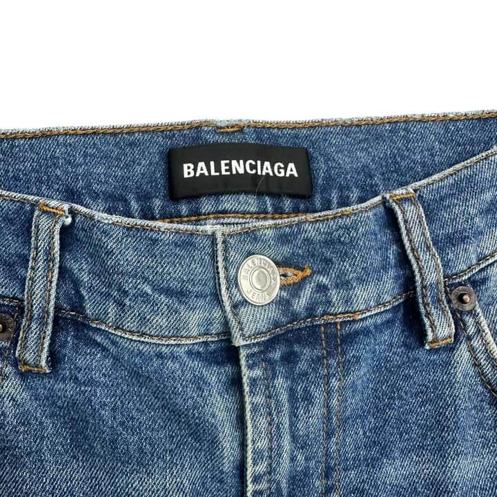 BALENCIAGA Classic Straight Leg Jeans
