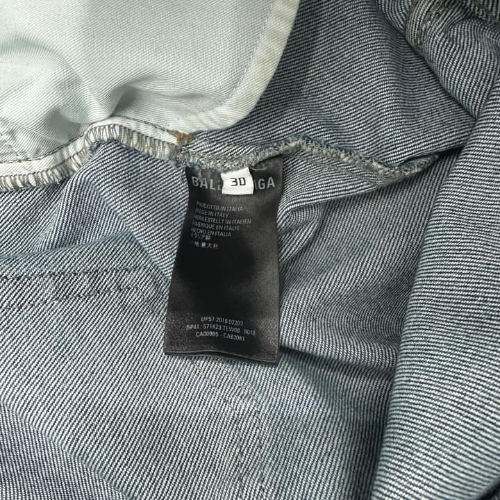BALENCIAGA Classic Straight Leg Jeans