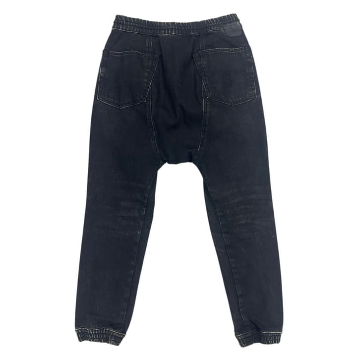 R13 Black Denim Baggy Pants