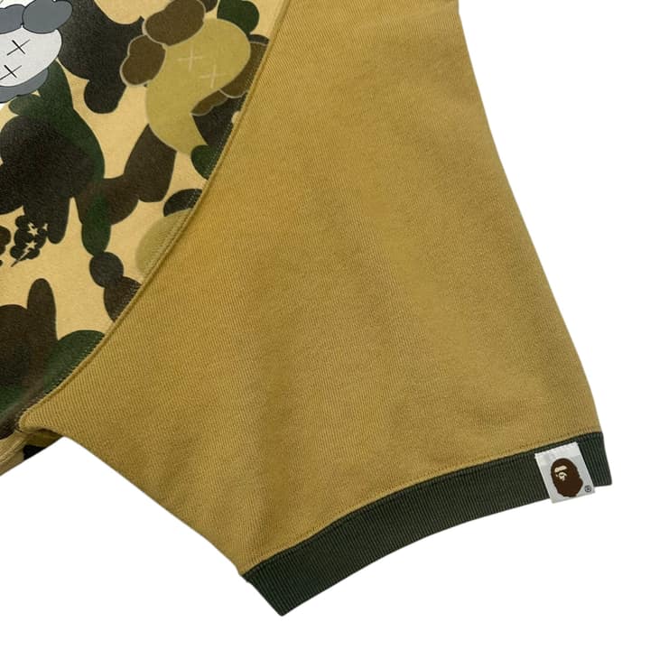 Bape x Kaws 1st Camo Bendy S/S Crewneck