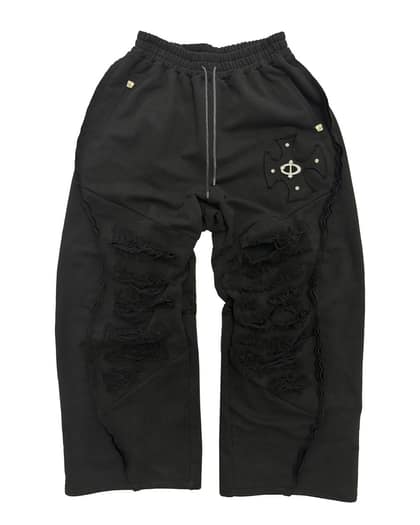 Goyo Sweat Pants BLACK
