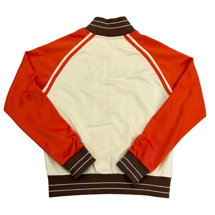 Wales Bonner Percussion Logo Embroidered Recycled Jersey Track Jacket Yellow