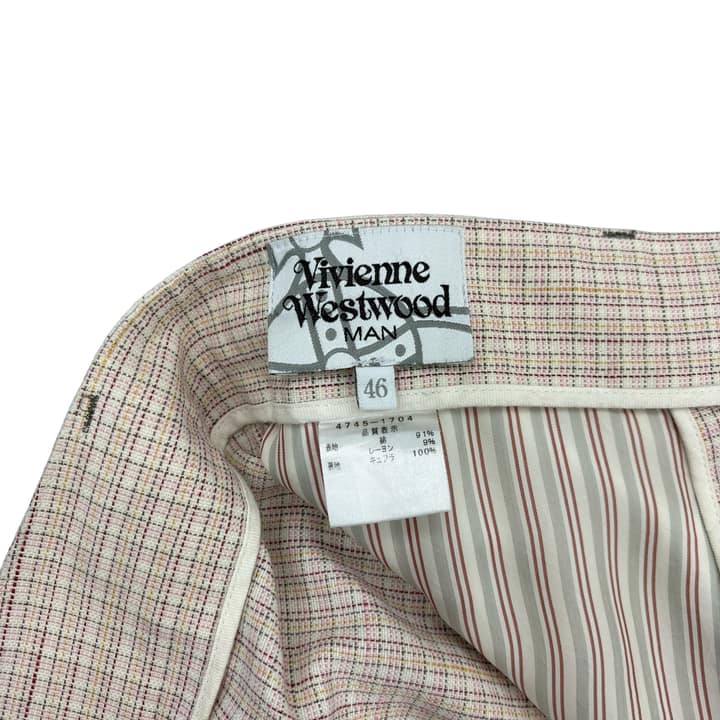 Vivienne Westwood Check Pattern Pants