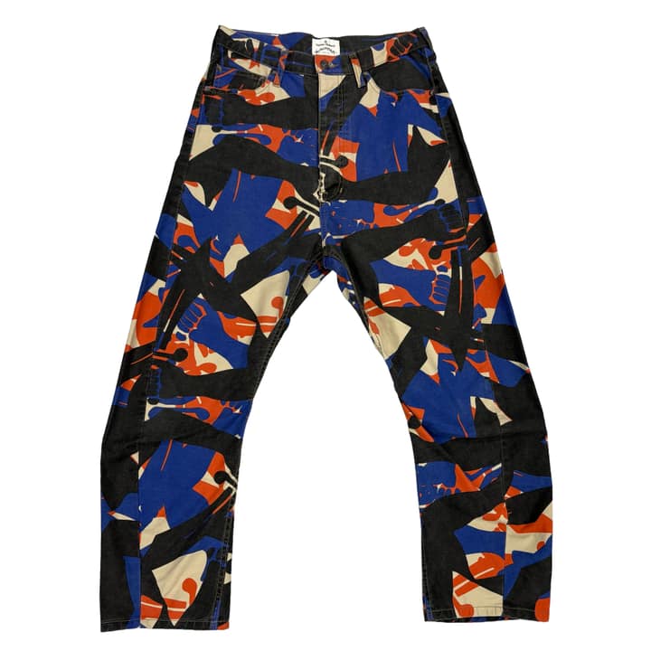 Vivienne Westwood Anglomania Pattern Pants