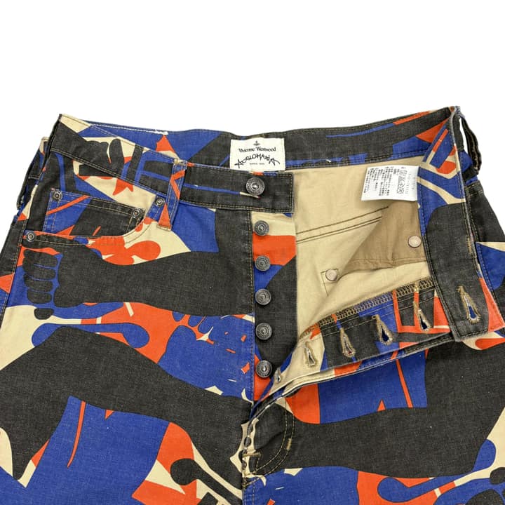 Vivienne Westwood Anglomania Pattern Pants