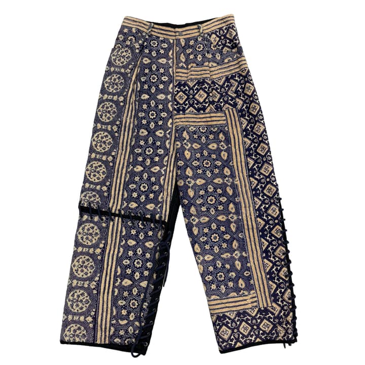 Craig Green SS17 Quitled Lace Pants