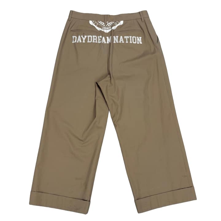 JohnUNDERCOVER Wide Leg Cotton Chino Pants