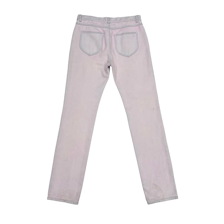 LOUIS VUITTON Light Pink Denim Pants