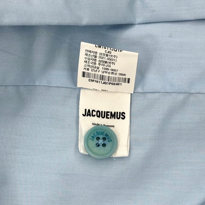 JACQUEMUS Blue Suit Set Up