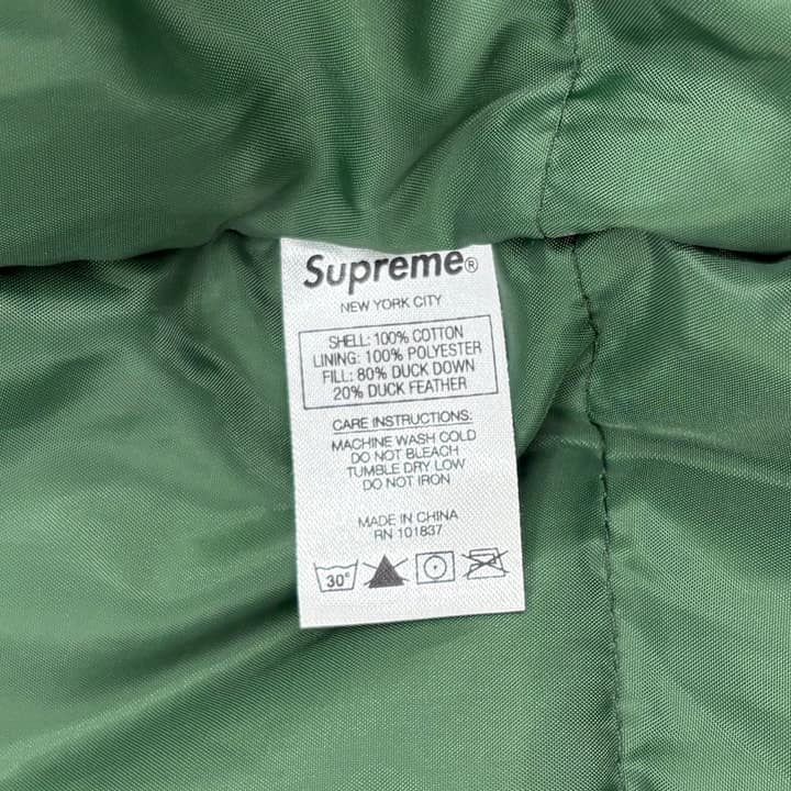 Supreme Casino Down Jacket 18FW 