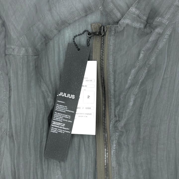  JULIUS Translucent Bomber Jacket