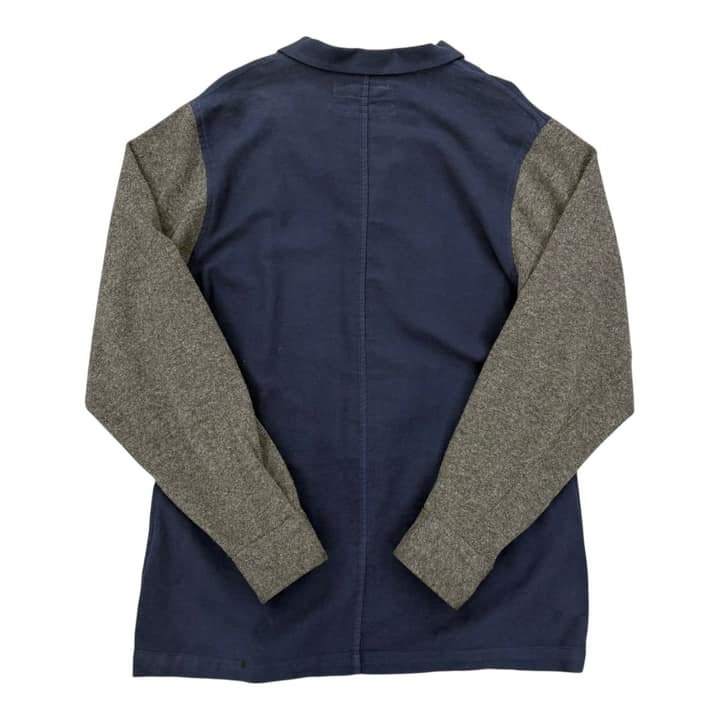 COMME des GARCONS Navy and Gray Jacket