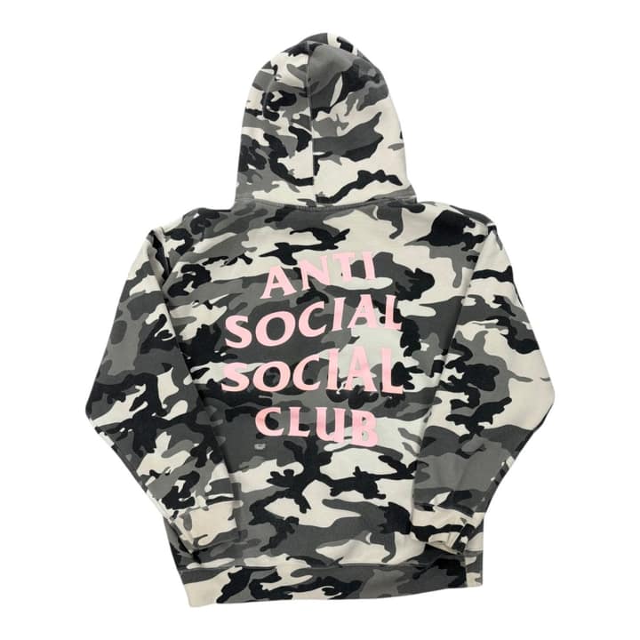 Anti Social Social Club Camo Hoodie